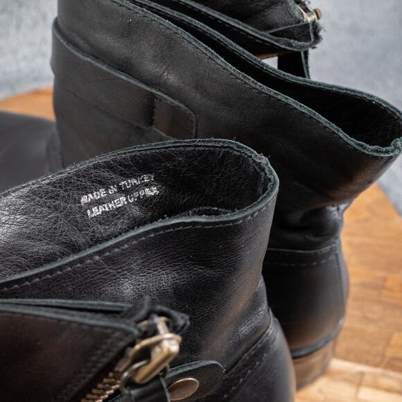 $190 Bueno FAST Moto Boots | Black | EU 40 US 10 - Picture 6 of 10